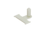 HellermannTyton 151-01154 | Standoff Bundling Clip, 1.4" Long, Panel Thickness .02"-.09", PA66HIRHS, Natural, 5000/box