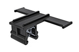 HellermannTyton 151-01206 | Edge Clip and Tape Clip, Panel Thickness 3.0-6.0mm, 1.97" Long, PA66HIRHS, Black, 5000/box