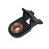 HellermannTyton 151-01224 | High Torque Mount, 0.375" Mounting Hole Dia, 114.0 Lb/Ft Max Torque, Pa66Hirhsuv, Black, 500/Pkg