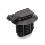 HellermannTyton 151-01296 | Connector Clip, Mounting Hole Dia. 9.0-17.0mm, PA66HIRHS, Black, 3000/carton