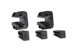 HellermannTyton 151-01567 | Wedge Clip, 0.31"–0.51" Panel Thickness, Pa66Hsgf30, Black/Gray, 200/Bg