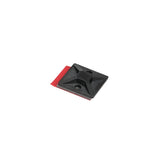 HellermannTyton 151-01629 | High Heat High Bond Acrylic Adh Base, 0.75" X 0.75", Use T18-T30 Tie, Pa66Hirhsuv, Black, 100/Pkg