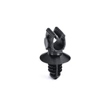 HellermannTyton 151-01713 | MOC Clip, 6 mm, with 6.5mm Fir Tree, PA66HIRHSUV, Black, 1000/ctn