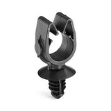 HellermannTyton 151-01758 | MOC Clip, 12 mm, with 6.5mm Fir Tree, PA66HIRHSUV, Black, 1000/ctn