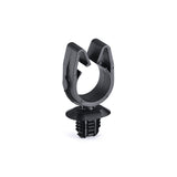 HellermannTyton 151-01779 | MOC Clip, 16 mm, with 4 x Oval Fir Tree, PA66HIRHSUV, Black, 1000/ctn