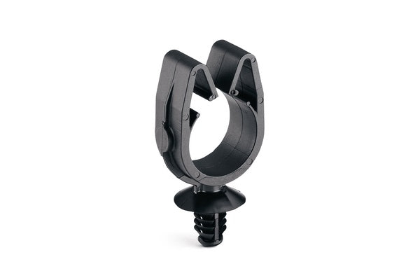 HellermannTyton 151-01788 | MOC Clip, 19 mm, with 6.5mm Fir Tree, PA66HIRHSUV, Black, 3000/ctn