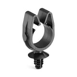 HellermannTyton 151-01828 | MOC Clip, 26 mm, with 6.5mm Fir Tree, PA66HIRHSUV, Black, 1000/ctn