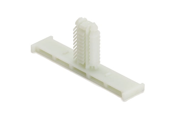 HellermannTyton 151-01888 | Bundling Clip w/Oval Fir Tree, 2.28" L, 0.02 - 0.43" Panel Thickness, PA66HIRHS, Natural, 3000/ctn