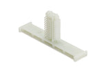 HellermannTyton 151-01888 | Bundling Clip w/Oval Fir Tree, 2.28" L, 0.02 - 0.43" Panel Thickness, PA66HIRHS, Natural, 3000/ctn