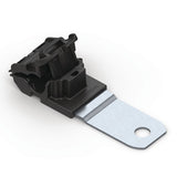 HellermannTyton 151-01917 | Ratchet P-Clamp, .24"-.54" Bundle Dia, 180 Medium, .41" Hole Dia, PA66HIRHSUV/SS304, Black, 200/ctn