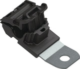 HellermannTyton 151-01925 | Ratchet P-Clamp, .24"-.54" Bundle Dia, 15 Short, .41" Hole Dia, PA66HIRHSUV/SS304, Black, 300/ctn
