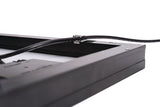 HellermannTyton 151-02189 | Low Profile 90 Metal Edge Clip, 1.5-2.0mm Panel Thickness, 6-6.2mm Cable Range, SS304, 100/bag