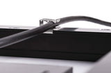 HellermannTyton 151-02189 | Low Profile 90 Metal Edge Clip, 1.5-2.0mm Panel Thickness, 6-6.2mm Cable Range, SS304, 100/bag