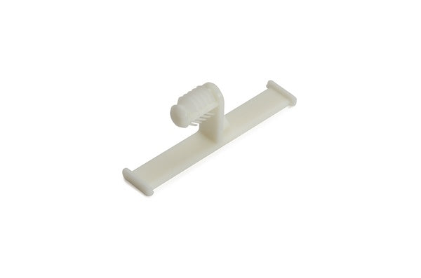 HellermannTyton 151-02432 | Standoff Bundling Clip, 2.4" Long, Panel Thickness 0.02-0.22", PA66HIRHS, Natural, 2,500/carton