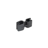 HellermannTyton 151-02451 | Tube and Pipe Clip 1x4 and 1x5mm Diameter, PA66HIRHSUV, Black, 10,000/ctn