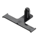 HellermannTyton 151-02457 | Standoff Bundling Clip, 2.36" Long, Panel Thickness 0.02-0.23", PA66HIRHS, Black, 5,000/carton