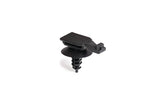 HellermannTyton 151-02459 | USCAR Conn Clip with Fir Tree, 11mm, 5.0 mm Dia and M6 Threaded Hole, PA66HIRHSUV, Black, 5000/ctn