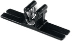 HellermannTyton 151-03401 | Edge Clip And Tape Clip, Ec15, Panel Thickness 0.04" - 0.12", 1.6" Long, Pa66Hirhs, Black, 500/Pkg