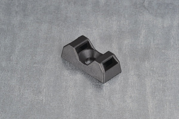 HellermannTyton 151-10930 | Q Tie Mount, M4 Screw, 0.83" X 0.38" X 0.26", For Q18–Q50 Ties, Pa66, Black, 100/Bg