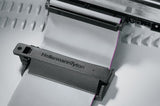 HellermannTyton 151-15500 | Flat Ribbon Cable Clamp, Adhesive, 2.22" Hole Dia, PA66HIR, Black, 100/pkg