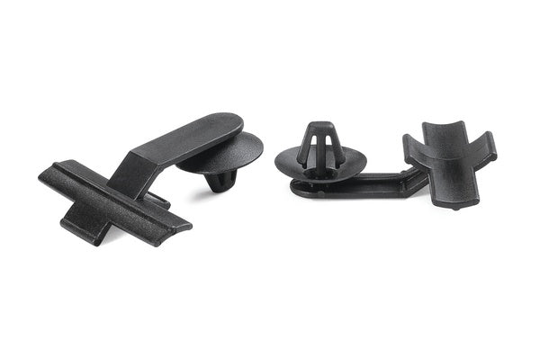 HellermannTyton 155-01600 | Standoff Bundling Clip, 1.6" Long, Fixing Hole Dia .26"-.28",PA66HIRHS Black 500/pkg