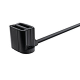 HellermannTyton 155-05400 | 1-Pc Cable Tie/Oval Stud Mount, Designed For 5.0 Mm Stud, 6.0" Long, Pa66Hs, Black, 500/Pkg