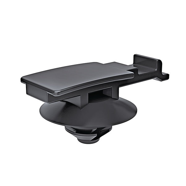HellermannTyton 155-38102 | Conn. Clip With Fir Tree, 0.75 - 1.5 Mm Panel Thick., 6.5 - 7.0 Mm Hole Dia., Pa66Hirhs, Black, 500/Pkg