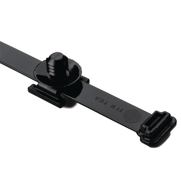 HellermannTyton 156-00069 | Heavy Duty Cable Tie/Fir Tree Mount, 15" X .3", 0.03 - 0.25" Panel Thick, Pa66Hirhsuv, Black, 100/Pkg
