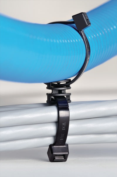 HellermannTyton 156-00276 | T50RCOUPLER TIE ASM HIRHS BLK