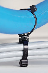 HellermannTyton 156-00276 | T50RCOUPLER TIE ASM HIRHS BLK