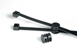 HellermannTyton 156-00276 | T50RCOUPLER TIE ASM HIRHS BLK