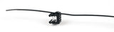 HellermannTyton 156-00877 | Outside Serrated Cable Tie & Edge Clip, 8.0" Long, Ec23, 3 - 6 Mm Panel, 50Lb, Pa66Hs, Black, 500/Pkg