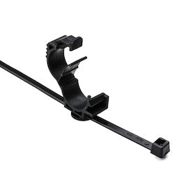 HellermannTyton 156-01093 | Locking Clip, 10-14Mm, Assembled With T50R, Pa66Hirhs, Black, 2000/Ctn