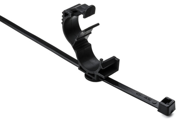 HellermannTyton 156-01093 | Locking Clip, 10-14Mm, Assembled With T50R, Pa66Hirhs, Black, 2000/Ctn