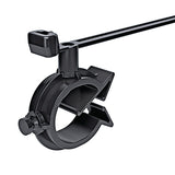 HellermannTyton 156-01339 | 1-Pc Cable Ties With Pipe Clip, 6.0" Long, Attaches To Diameter .59" - .71", Pa66Hs, Black, 500/Pkg