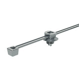HellermannTyton 156-01693 | CABLE TIE W/FIR TREE 2 PIECES 202MM L 45MM MAX BUNDL GREY