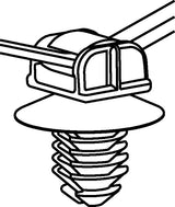 HellermannTyton 156-01705 | T50RFT6LGSD-HEX HS TIE