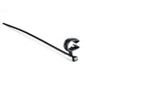 HellermannTyton 156-01778 | Moc Clip, 14 Mm, Assembled To T50Smvc Swivel Tie, Pa66Hirhsuv, Black, 1000/Ctn