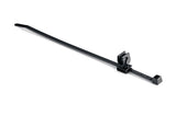 HellermannTyton 156-01812 | MOC Clip, 6 mm, Unassembled to T50R Tie, PA66HIRHSUV, Black, 1000/ctn