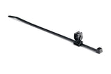 HellermannTyton 156-01813 | MOC Clip, 7 mm, Unassembled to T50R Tie, PA66HIRHSUV, Black, 1000/ctn
