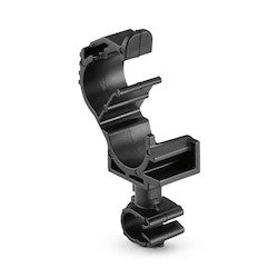 HellermannTyton 156-01829 | LOC Locking Clamp, 5-9 mm, to MOC Clip, 6 mm, PA66HIRHSUV, Black, 1000/ctn