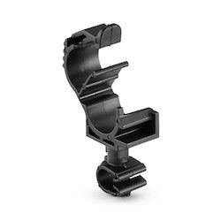 HellermannTyton 156-01831 | LOC Locking Clamp, 5-9 mm, to MOC Clip, 7 mm, PA66HIRHSUV, Black, 1000/ctn
