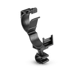 HellermannTyton 156-01881 | LOC Locking Clamp, 15-19 mm, to MOC Clip, 8 mm, PA66HIRHSUV, Black, 1000/ctn