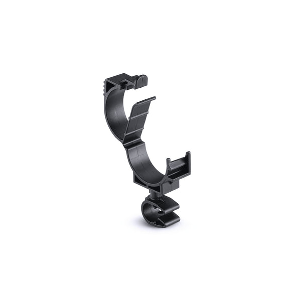 HellermannTyton 156-01910 | LOC Locking Clamp, 20-25 mm, to MOC Clip, 10 mm, PA66HIRHSUV, Black, 1000/ctn