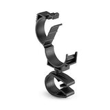 HellermannTyton 156-01918 | LOC Locking Clamp, 20-25 mm, to MOC Clip, 19 mm, PA66HIRHSUV, Black, 1000/ctn