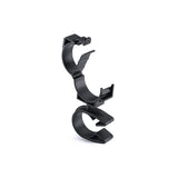 HellermannTyton 156-01920 | LOC Locking Clamp, 20-25 mm, to MOC Clip, 22 mm, PA66HIRHSUV, Black, 1000/ctn