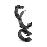HellermannTyton 156-01920 | LOC Locking Clamp, 20-25 mm, to MOC Clip, 22 mm, PA66HIRHSUV, Black, 1000/ctn