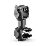 HellermannTyton 156-01950 | MOC Clip to MOC Clip Perpendicular, 6 mm, 7 mm Perpendicular, PA66HIRHSUV, Black, 1000/ctn