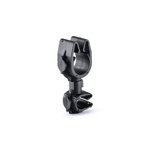 HellermannTyton 156-01953 | MOC Clip to MOC Clip Perpendicular, 6 mm, 10 mm Perpendicular, PA66HIRHSUV, Black, 1000/ctn