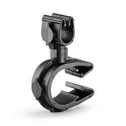 HellermannTyton 156-01955 | MOC Clip to MOC Clip Perpendicular, 6 mm, 14 mm Perpendicular, PA66HIRHSUV, Black, 1000/ctn